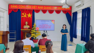Báo cáo chuyên đề ứng dụng công ngệ thông tin và AI trong môn Khoa học lớp 4