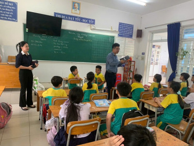 Khơi gợi sự hào hứng học tập môn Tiếng Anh qua buổi thảo luận tương tác đa chiều