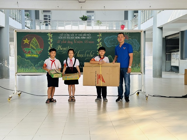 Phong trào kế hoạch nhỏ của Liên Đội Trường Tiểu học Tương Bình Hiệp